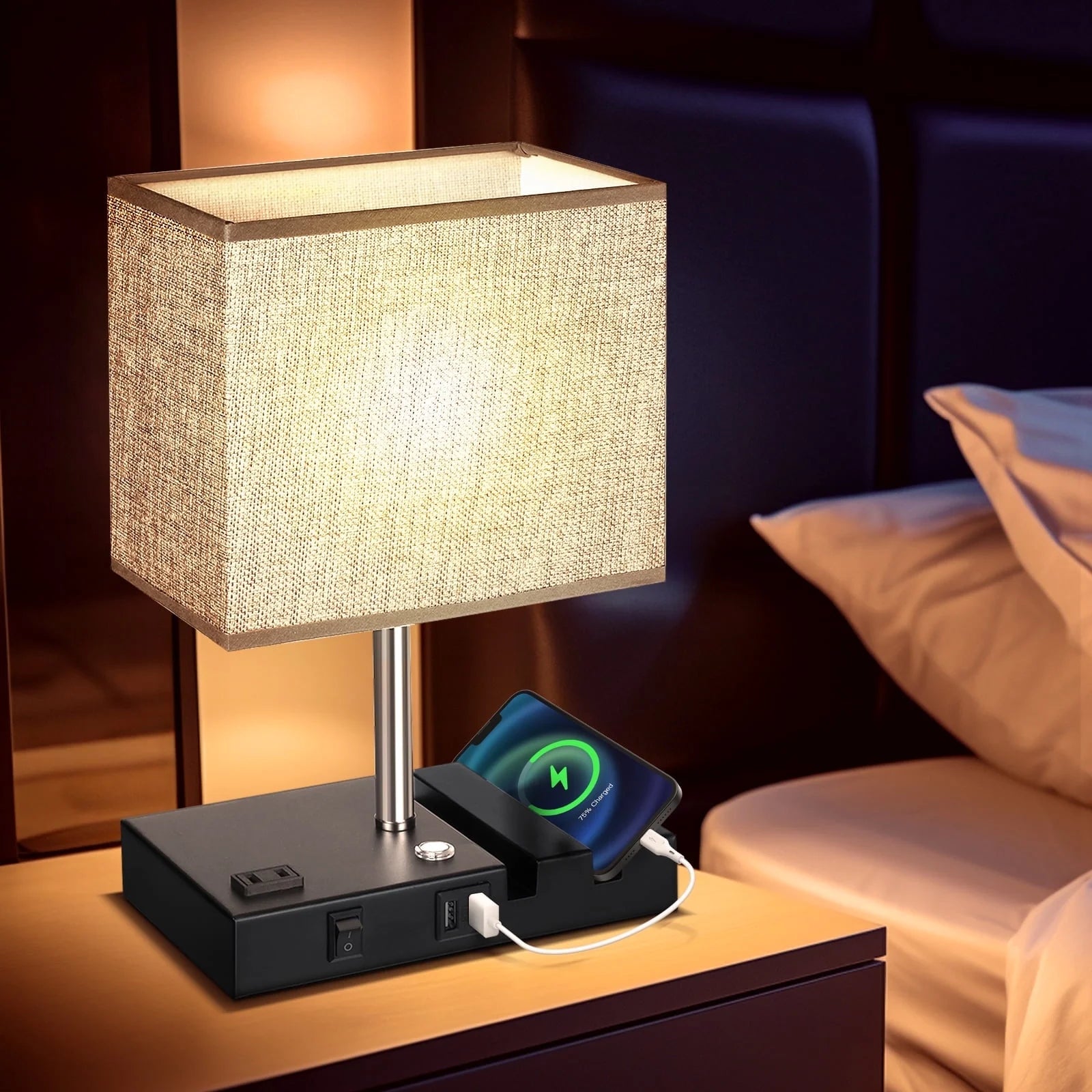 Bedside Touch Lamp